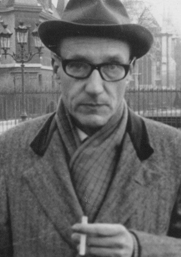William S Burroughs Naked Lunch Junkie Book Author Stunning Portrait Postcard