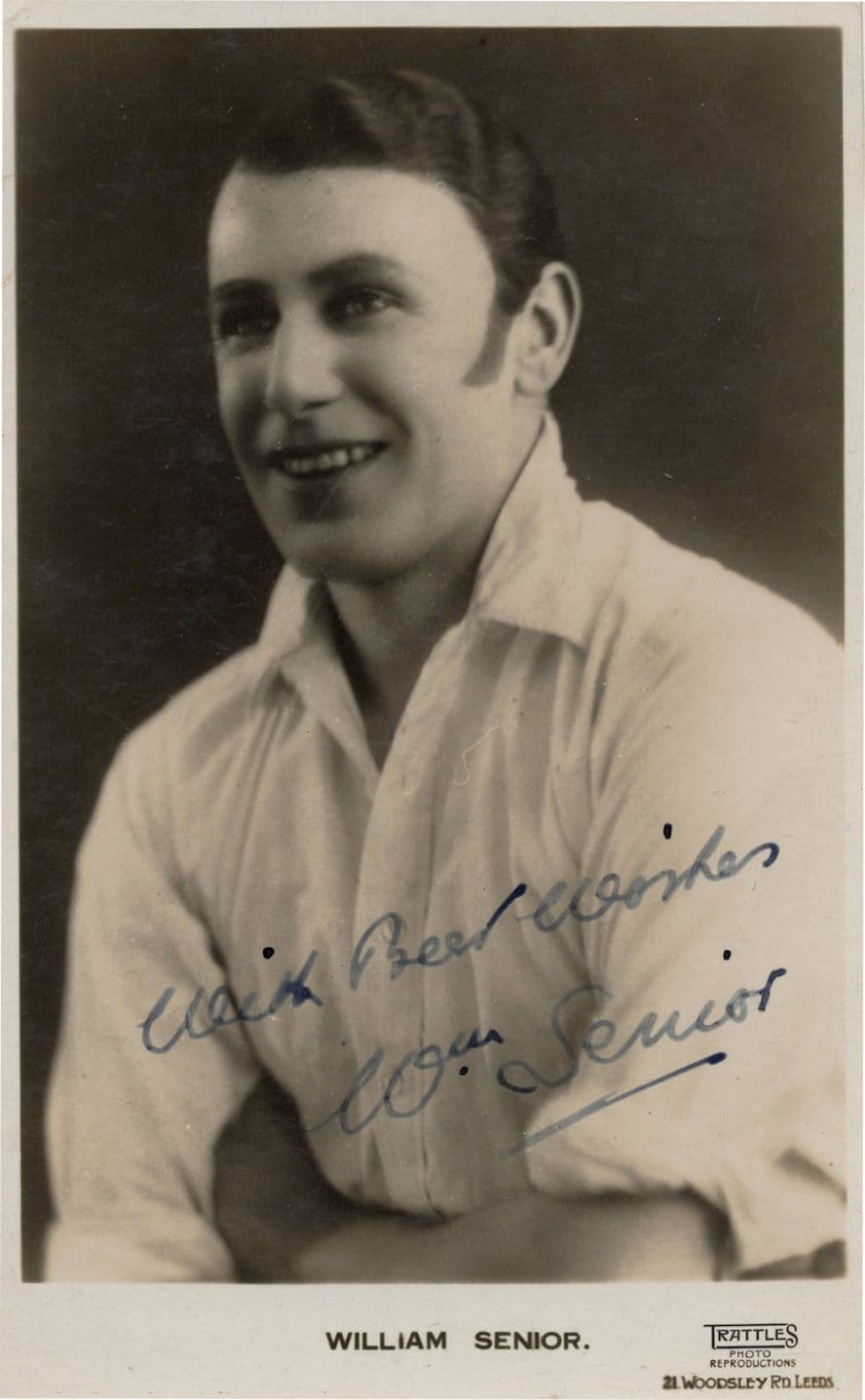 William Senior Actor Antique Hand Signed Photo