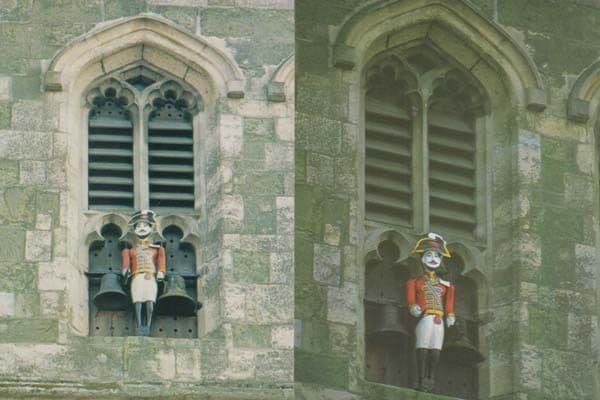 Wimborne Minster Dorset Jack 2x Postcard s MINT