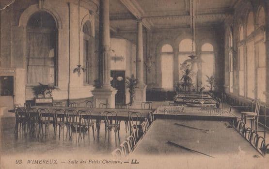 Wimereux Salle Des Petits Chevaux 1918 WW1 Postcard
