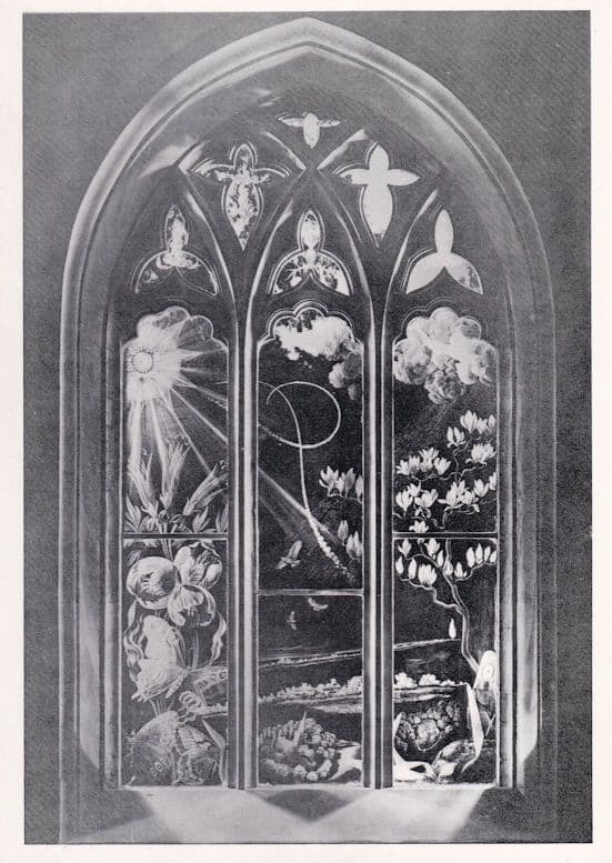 Window Display For Killed Airman 1940 Moreton Dorset Postcard