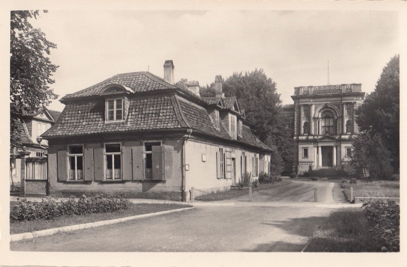 Wolfenbuttel Bibliothek German Real Photo Old Postcard