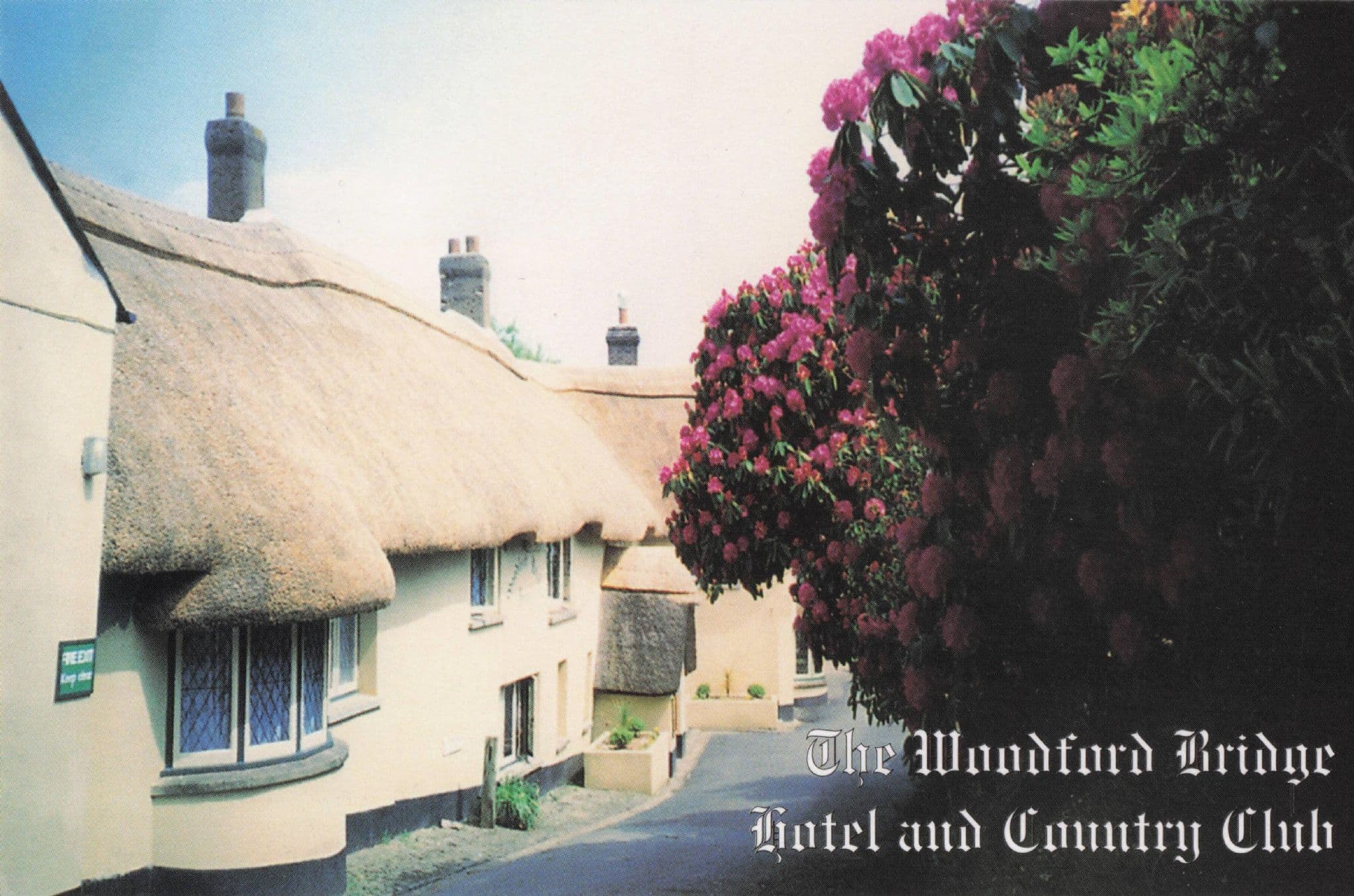 Woodford Bridge Hotel & Country Club Photo Postcard