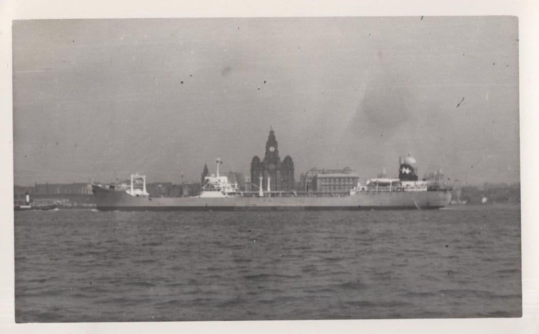 World Unity 1952 Built Cargo Ship Vintage Rare Photo