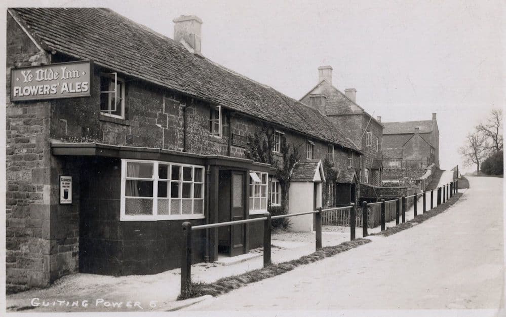 Ye Old Inn Hollow Bottom Guiting Power Gloucester Old RPC Postcard