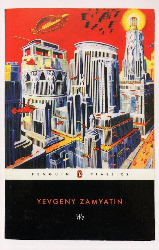 Yevgeny Zamyatin We Book Postcard