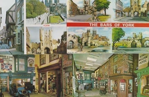 York Pub Public House 4x Postcard s