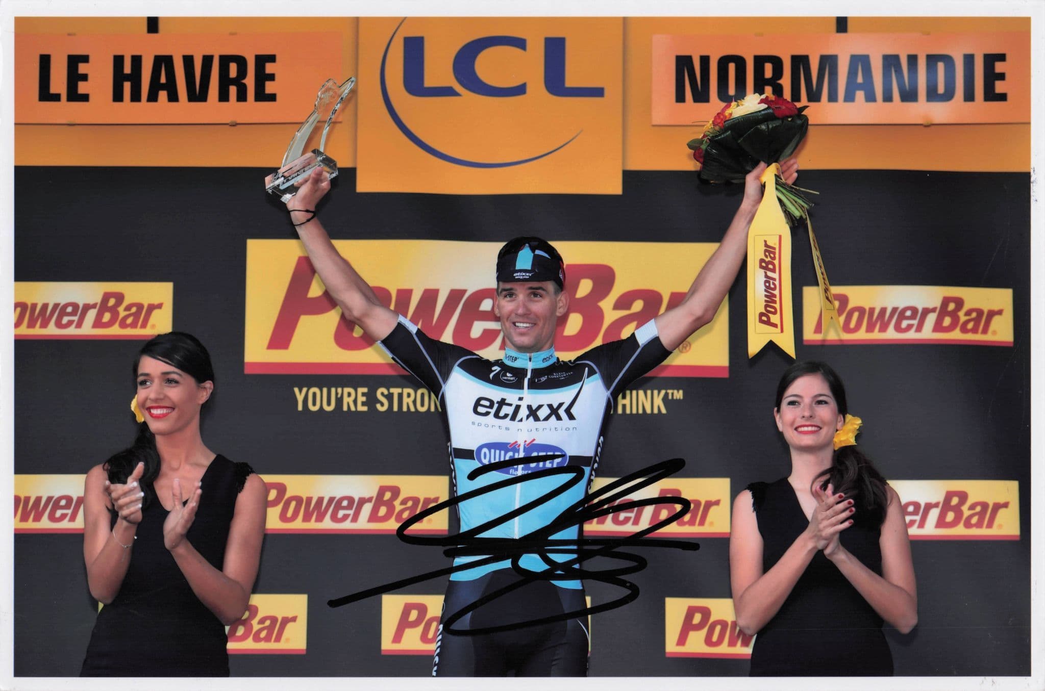 Zdenek Stybar Czech Cycling 2015 Tour De France 12x8 Hand Signed Photo