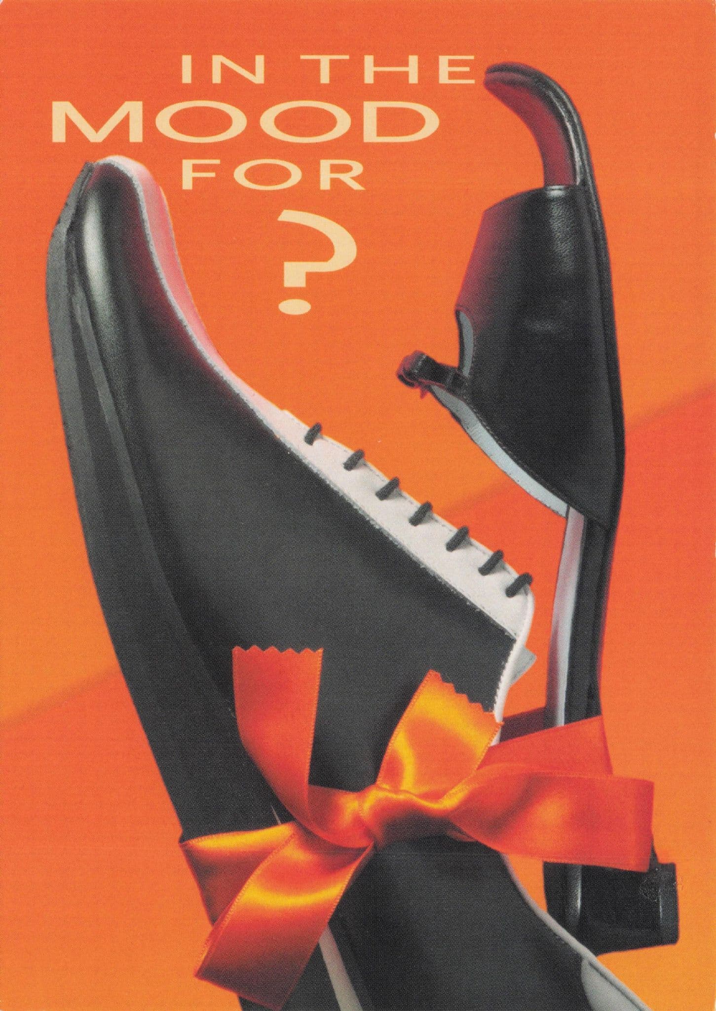 Zwartjes Shoe Amsterdam Dutch Fashion Store Advertising Postcard