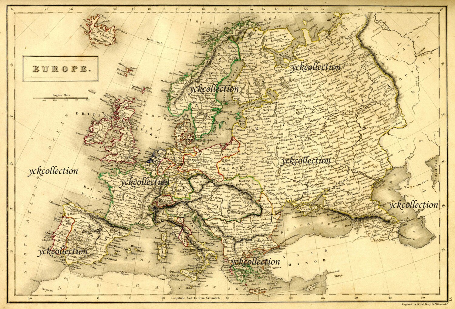Europe Topographical