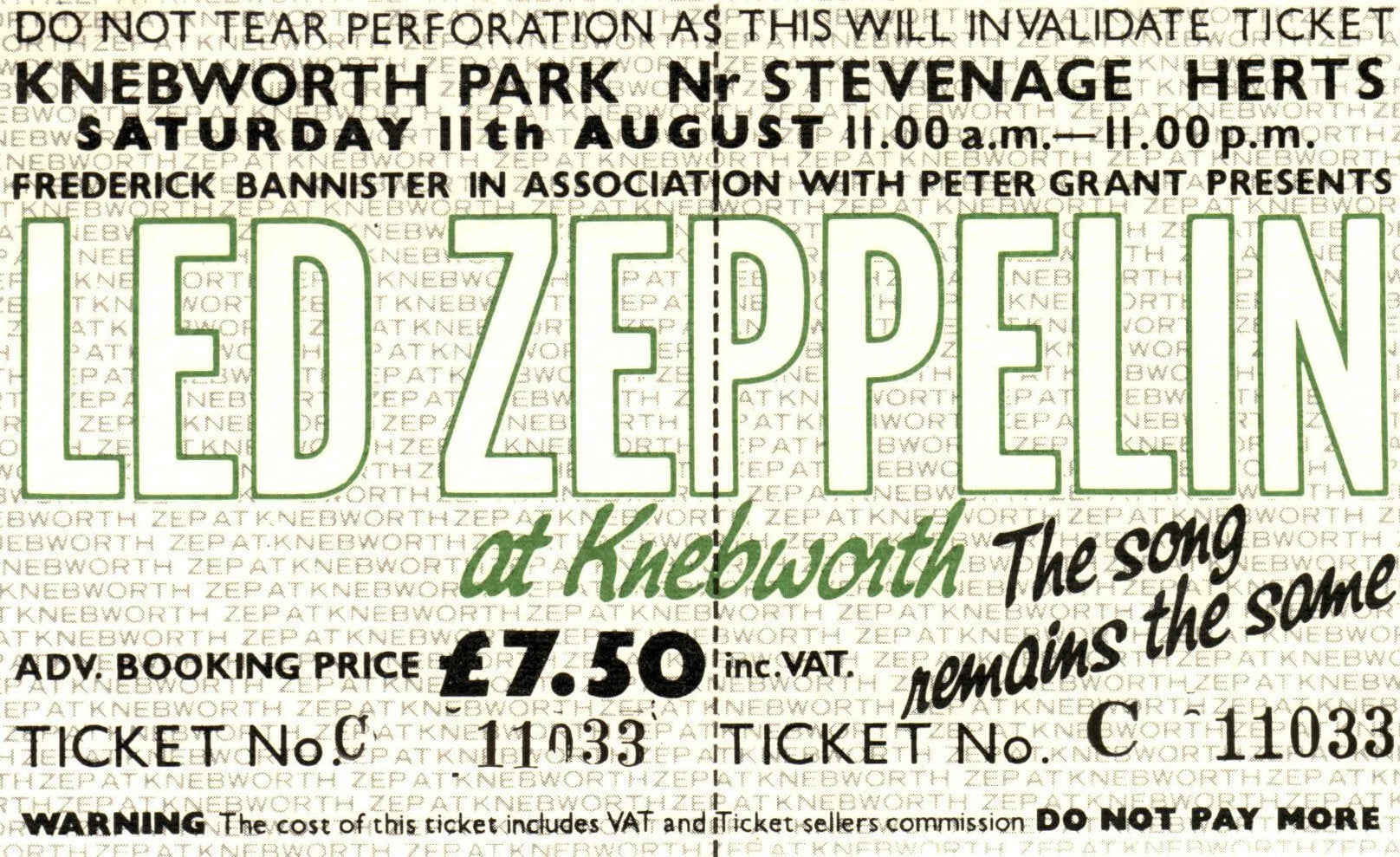 Concert Tickets