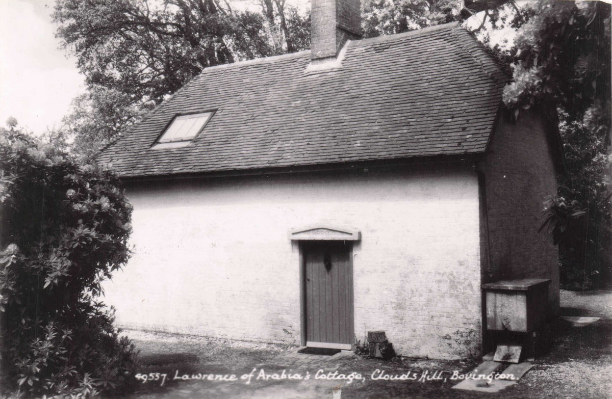 Lawrence Of Arabia's Old House Cottage Bovington Dorset Real Photo Postcard