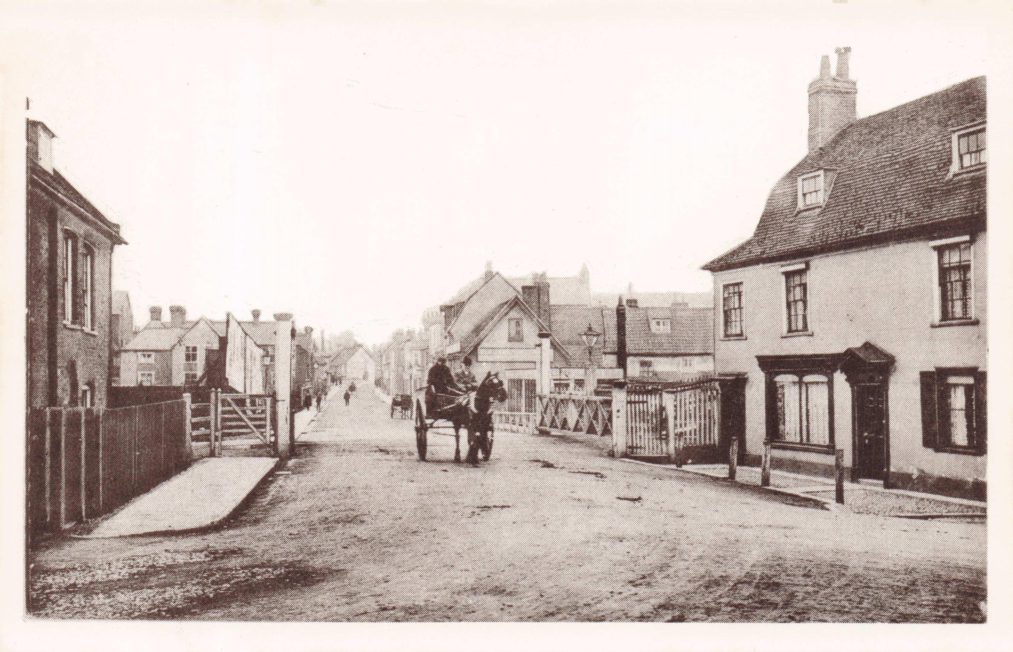 Amwell End Hertfordshire Railway Bridge Photo Postcard