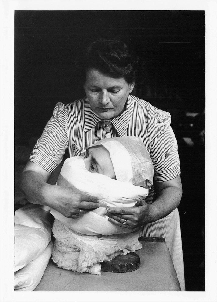 Notting Hill Portobello Road London Waxwork Craft Factory Worker Photo Postcard