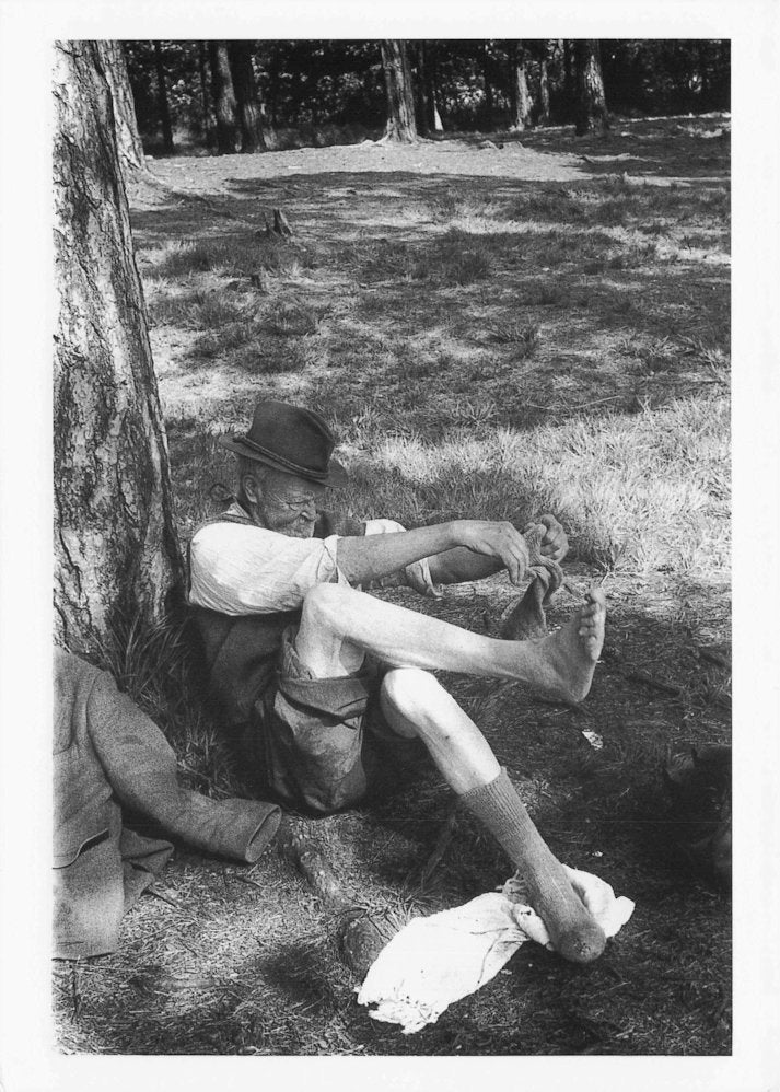 Horsham Sussex Dormobile Old Man Camper Van Socks Award Photo Postcard