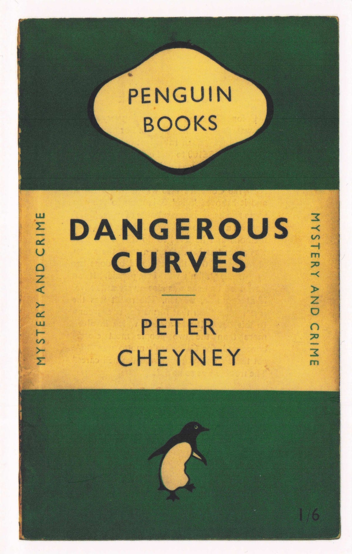 Dangerous Curves Peter Cheyney 1949 Book Postcard