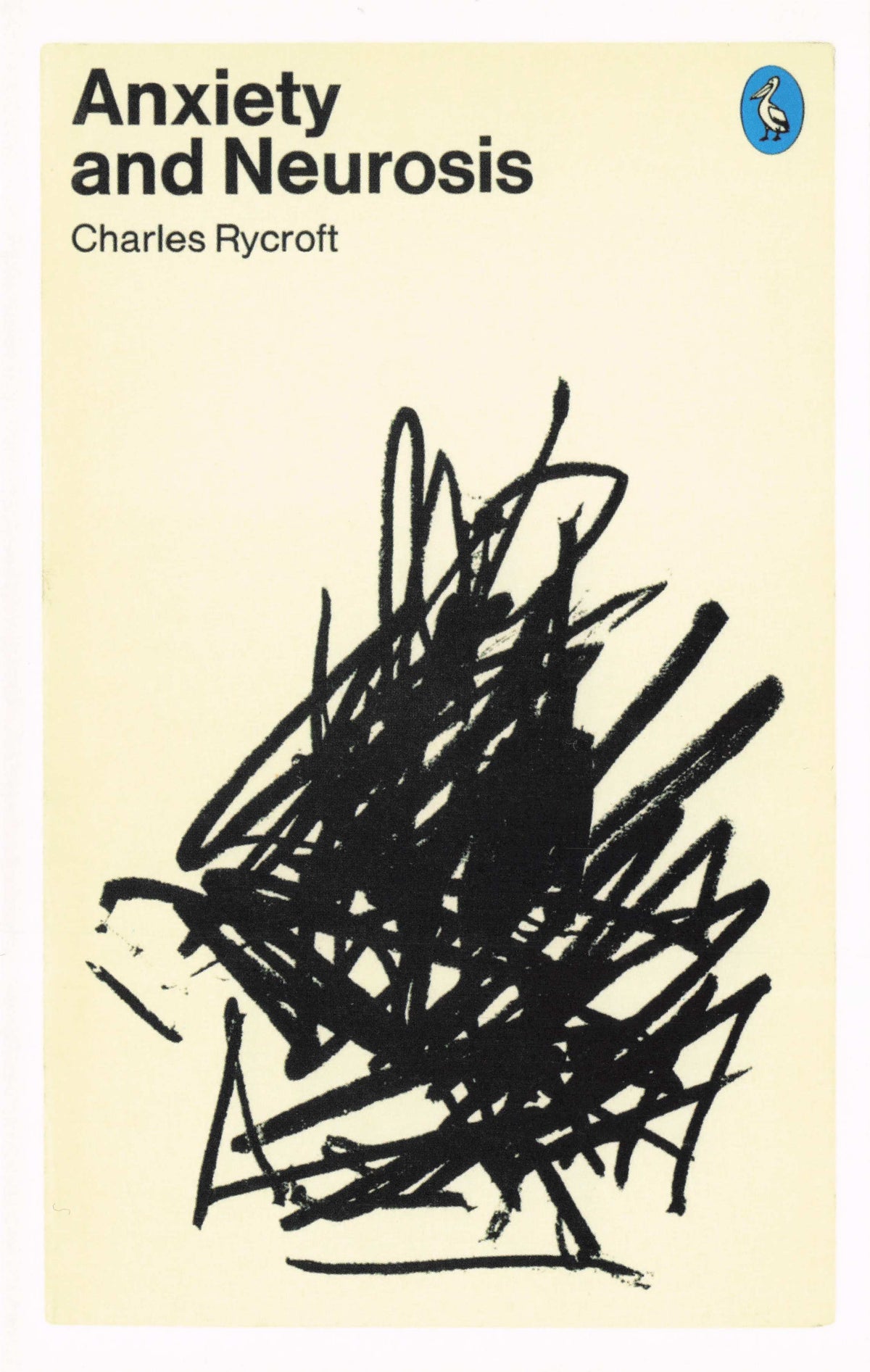 Anxiety & Neurosis Charles Rycroft 1970 Book Postcard