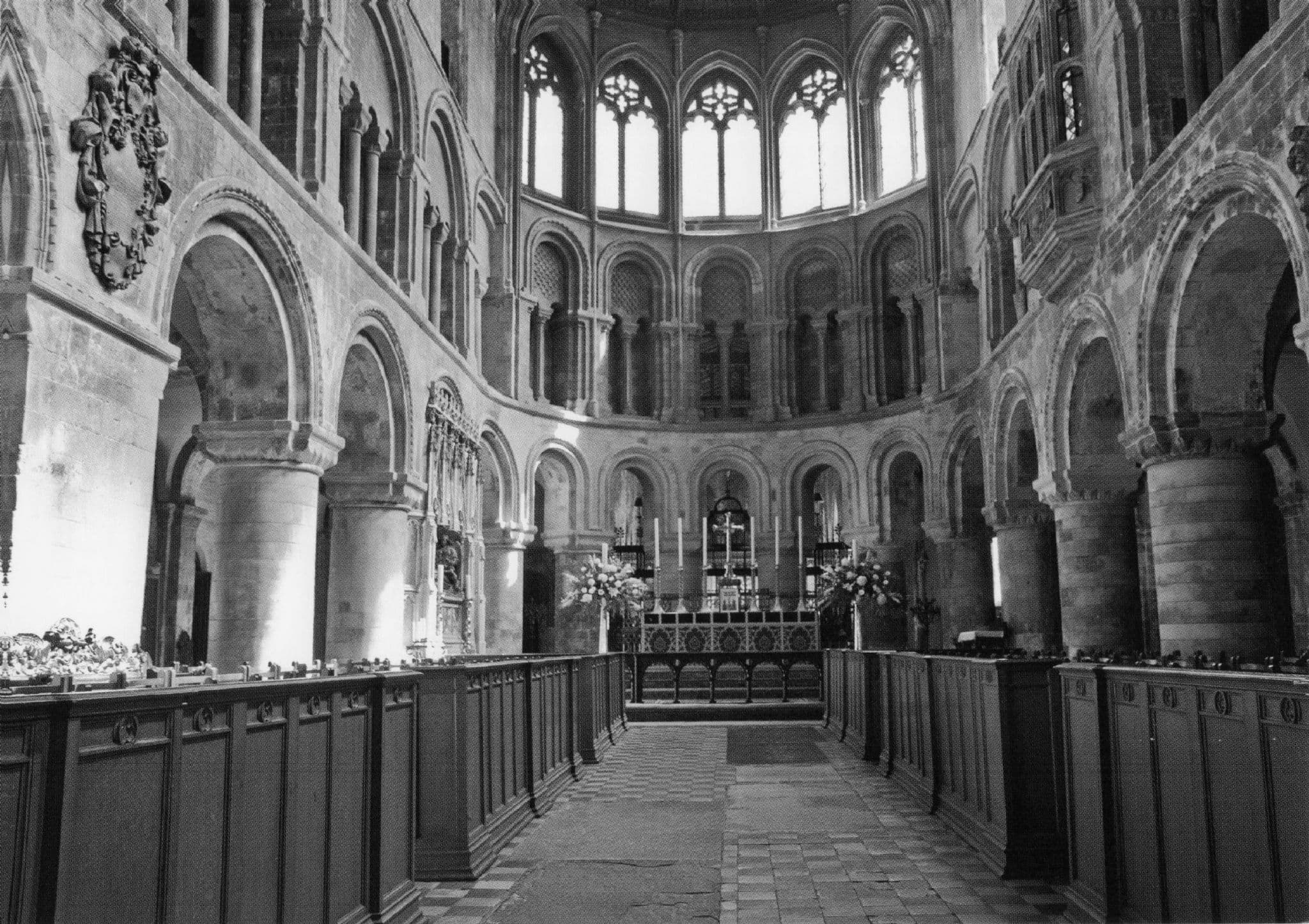 St Bartholomew The Great Medieval Church West Smithfield London Postcard
