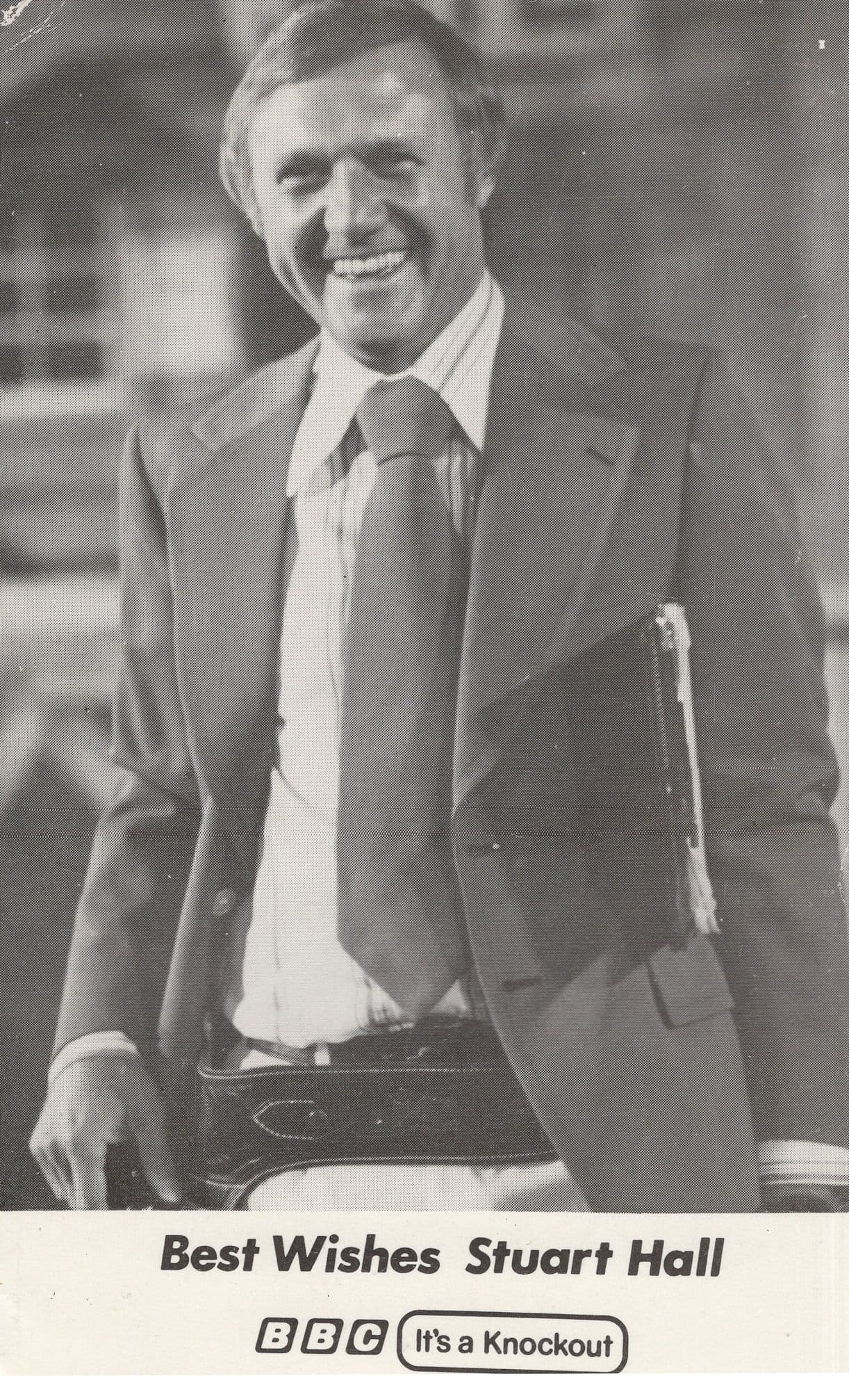Stuart Hill It's A Knockout BBC Game Show Old Cast Photo