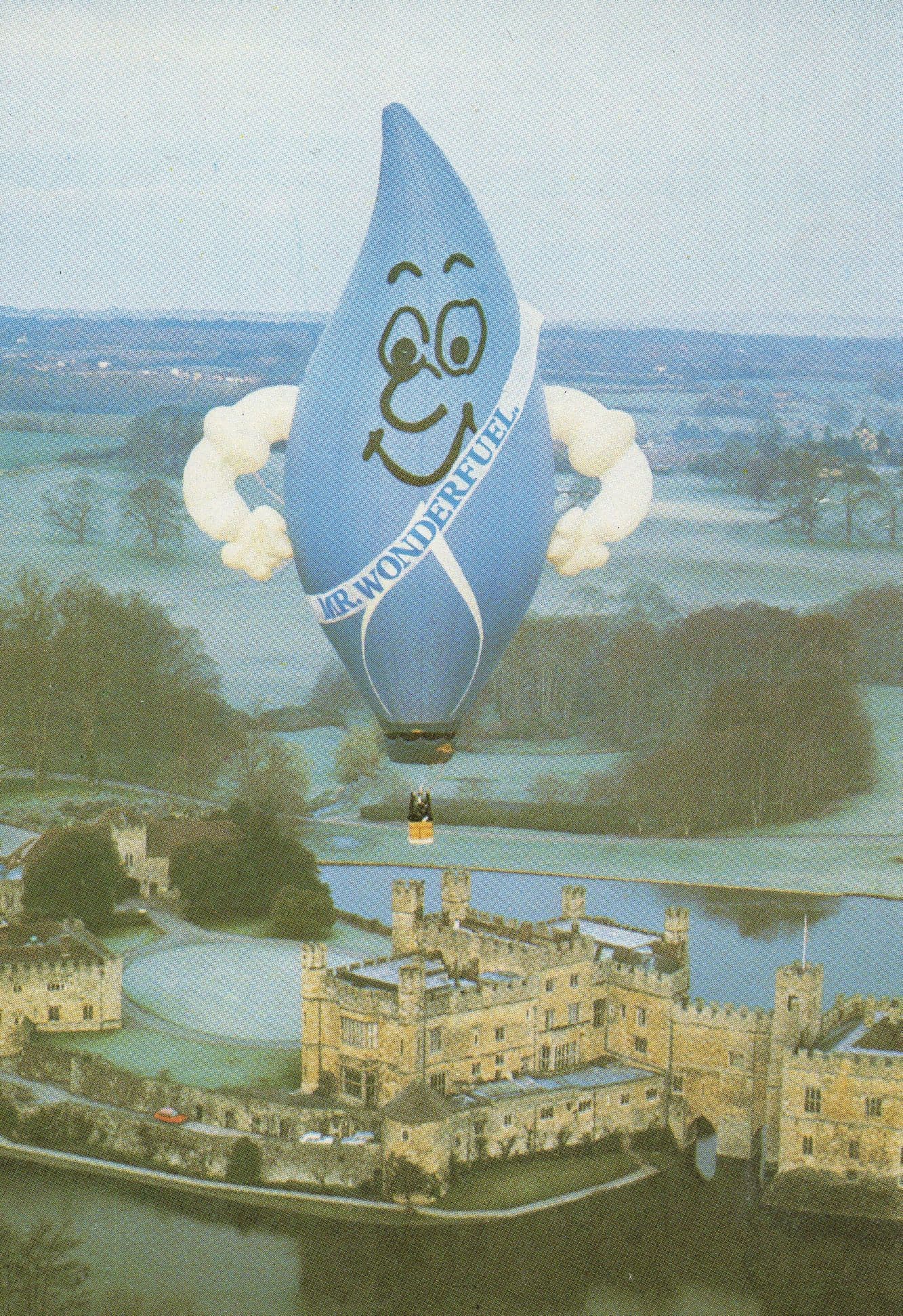 The British Gas Hot Air Balloon Postcard