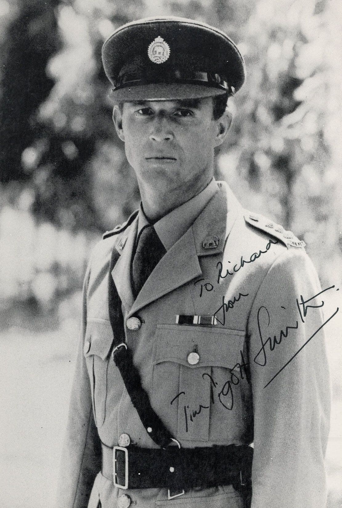 Tim Piggott Smith Jewel In The Crown Hand Signed Photo