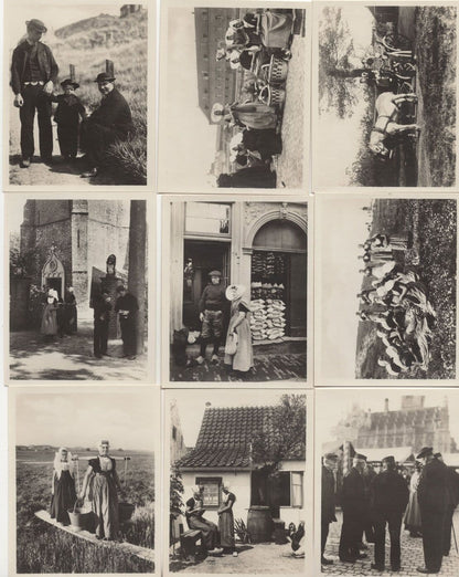 12 Miniature Photos Fotos Van Eiland Walcheren Old Fotos