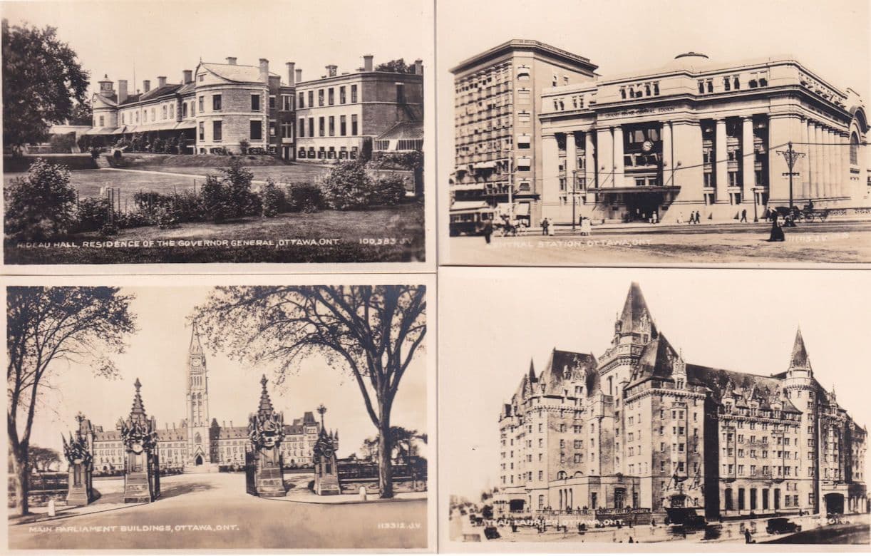 12 Picture Panels Of Ottawa Canada Mini Postcard Photo s