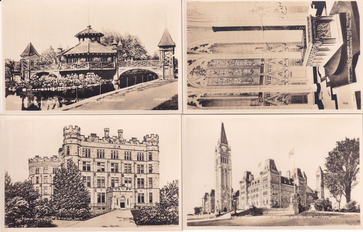 12 Picture Panels Of Ottawa Canada Mini Postcard Photo s