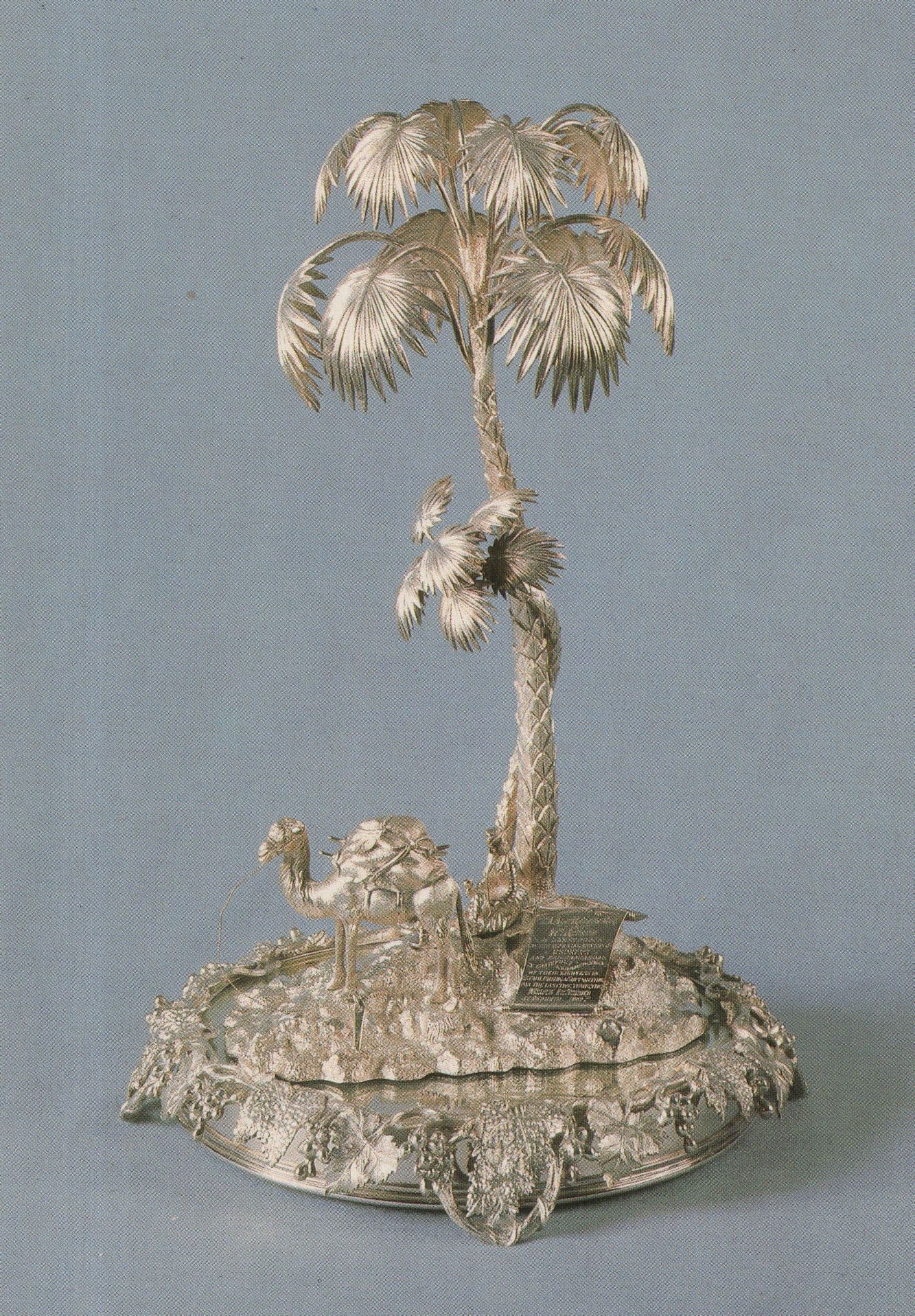 Victorian Cornish Tin Antique Table Centrepiece Cornwall Postcard