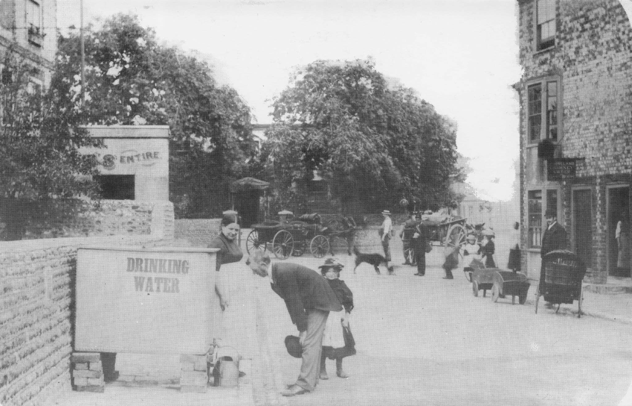 Victorian Typhoid Disease Epidemic Worthing Sussex Postcard