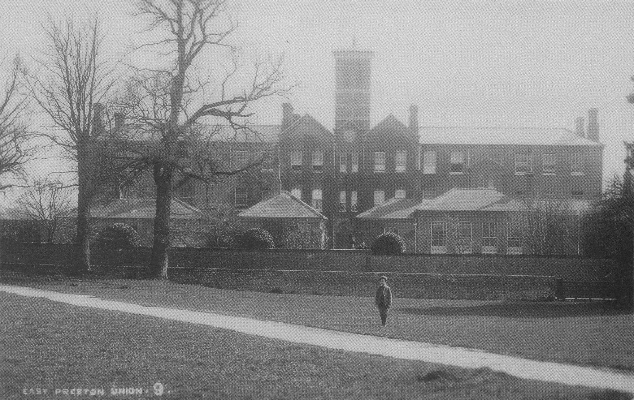 Workhouse The Street East Preston Gilbert Law Act Sussex Postcard