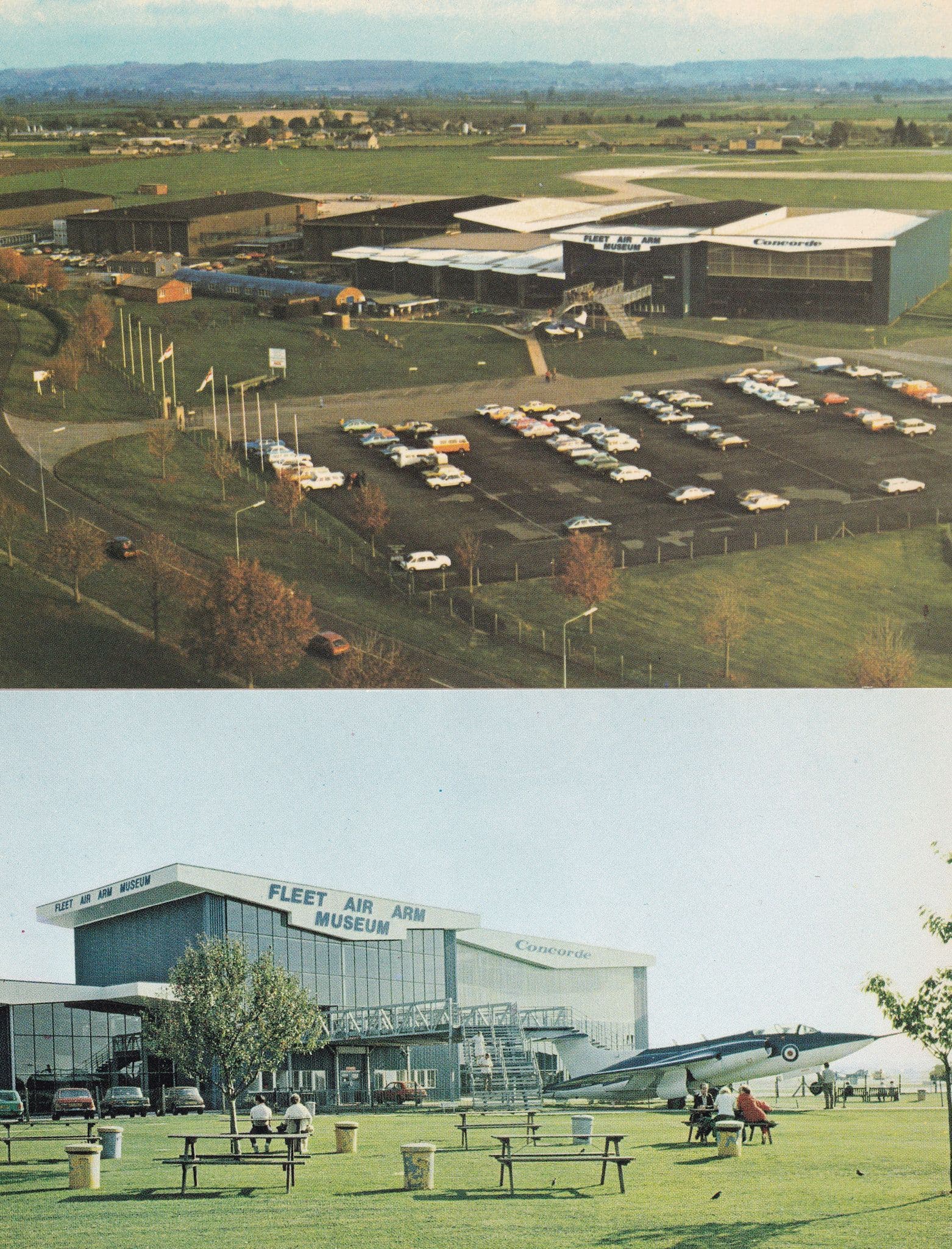 Fleet Air Museum Plane Station Yeovilton Somerset 2x Postcard s
