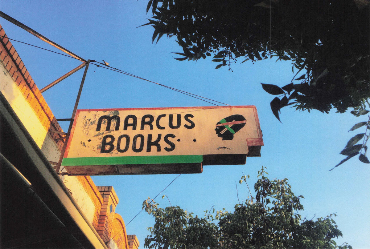 Marcus Books Book Store Black Author History Malcolm X Muhammad Ali Postcard