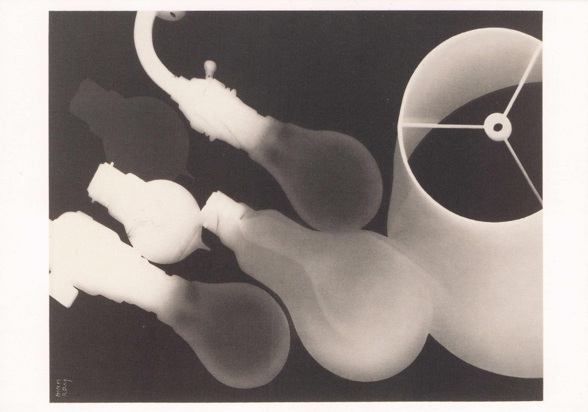La Maison Electricity Light Bulb V&A Man Ray Photographic Art Award Postcard
