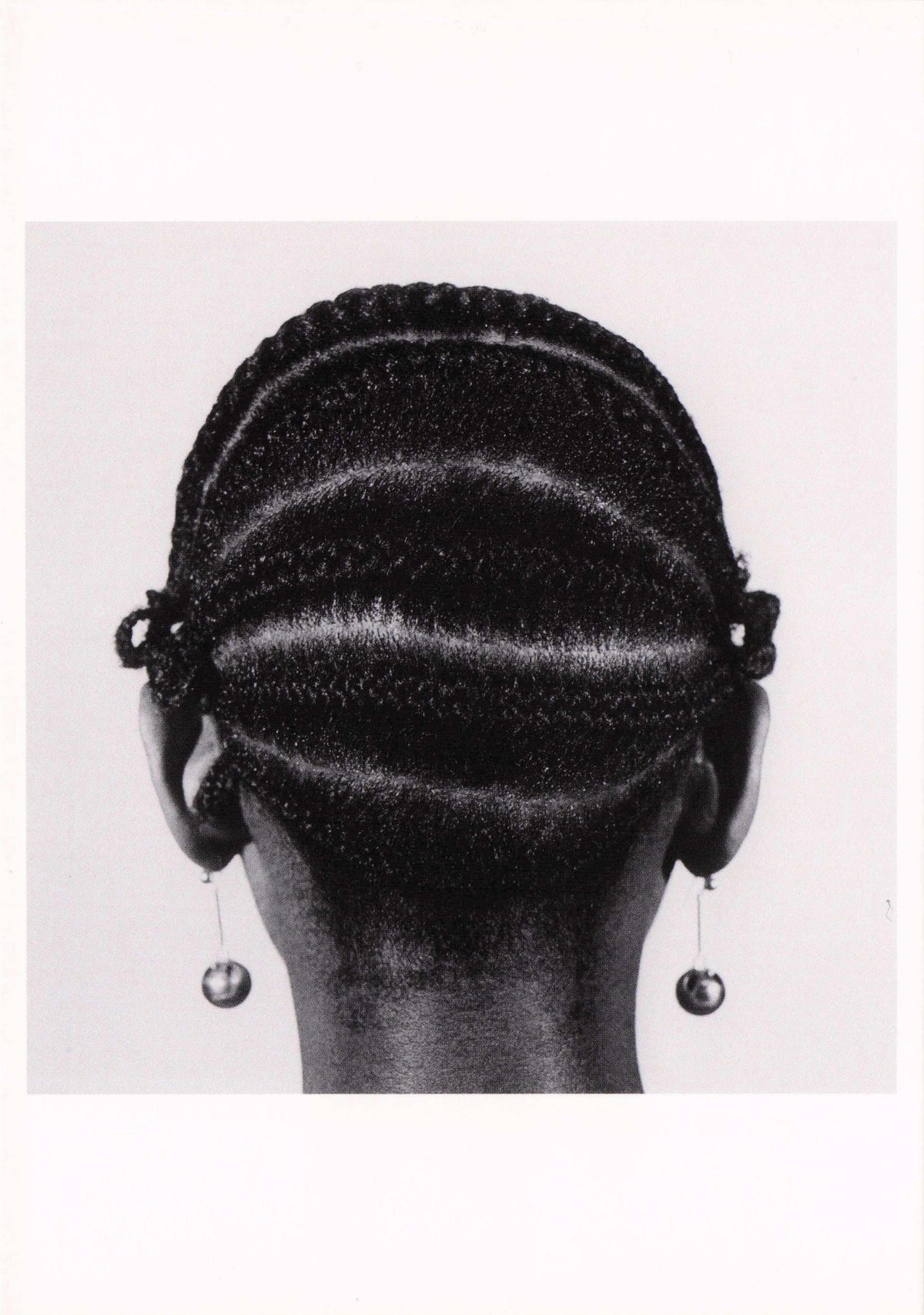 J.D. Okhai Ojeikere Nigerian 1970s Hairstyle Hairdressing Photo Art Award Postcard