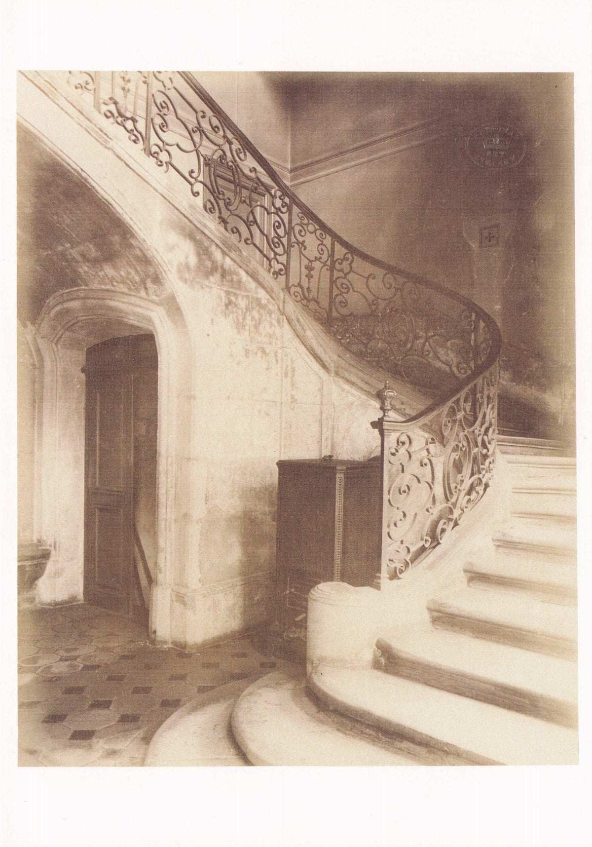 Hotel De La Brinvilliers Paris French Murders Victorian Eugene Atget Photo Postcard