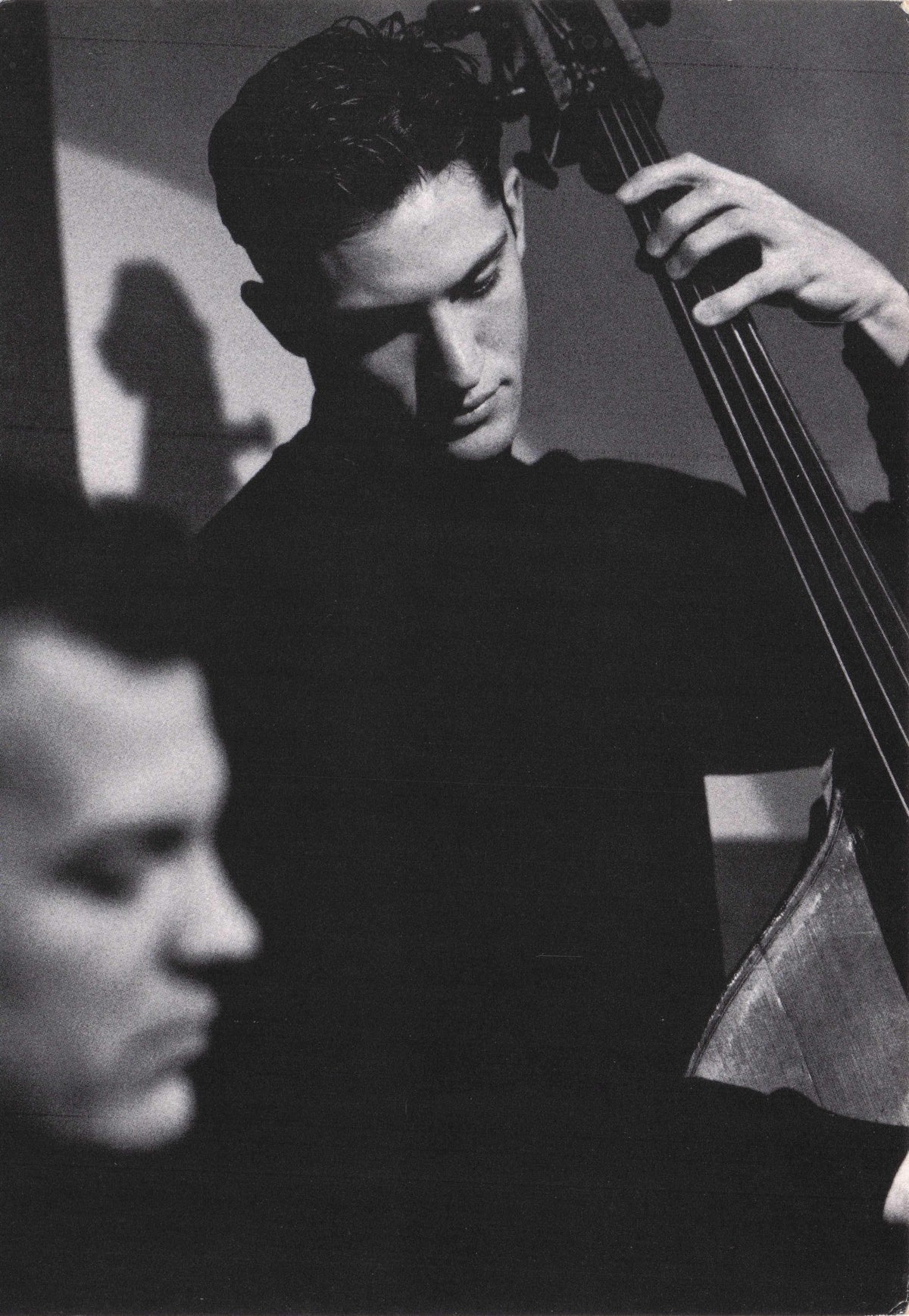 Danton Boller Jazz Bassist Brad Beldhu Live Culver City Concert Photo Postcard