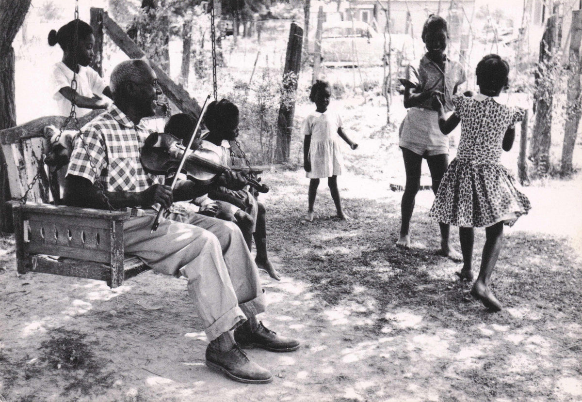 Butch Cage Blues Folk Jazz Fiddler Musician Live At Louisiana 1960 Photo Postcard