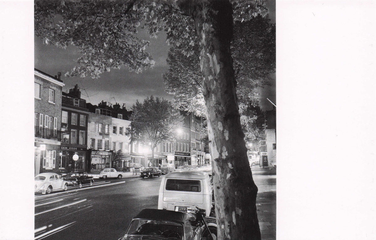 Hampstead High Street 1960s Shops at Night London Rare Award Photo Postcard