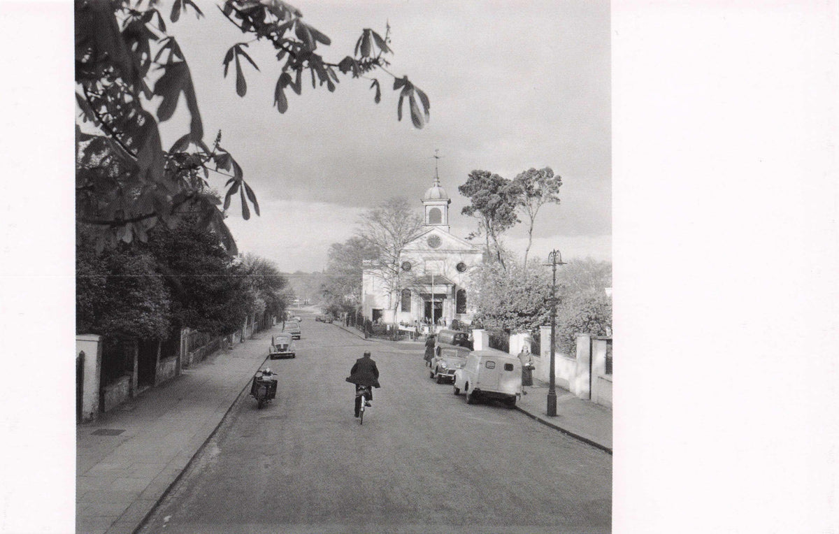 Downshire Hill Hampstead 1960s Bicycle Mod Old Scooter London Postcard