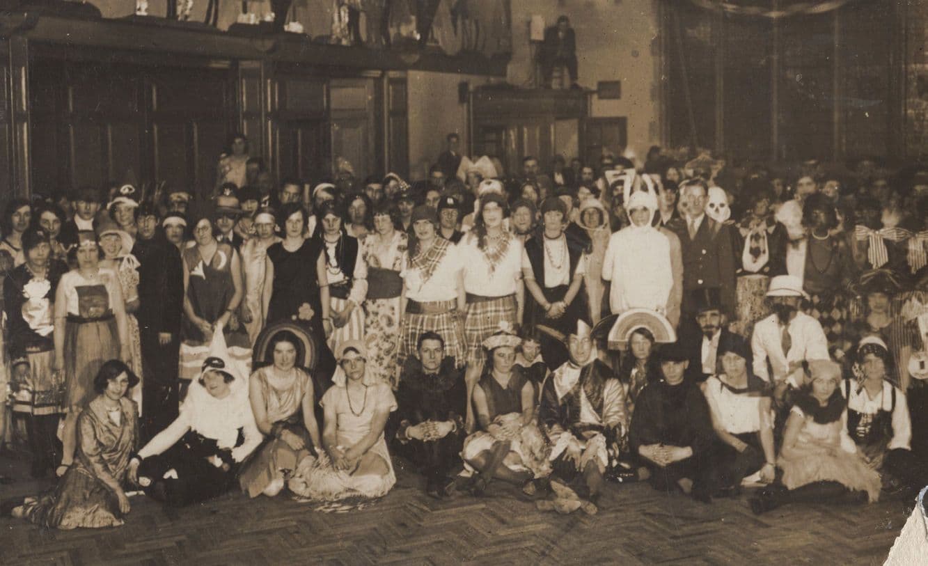 1920s Lowestoft School Ark Ball Suffolk Antique Real Photo Postcard