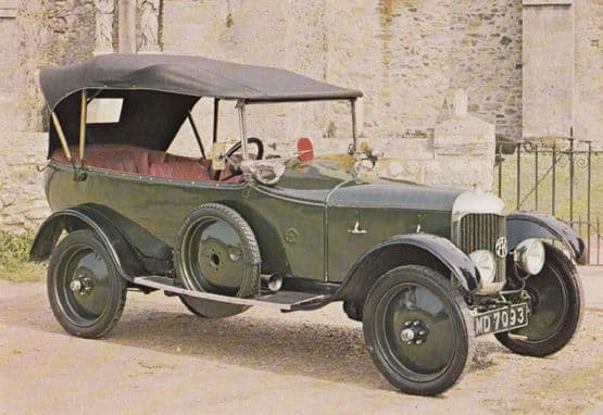 1921 AC 11.9HP Anzanzi Engine Classic Sports Car Postcard NEW