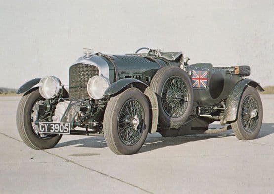 1931 Bentley Supercharged Classic Sports Car Postcard NEW