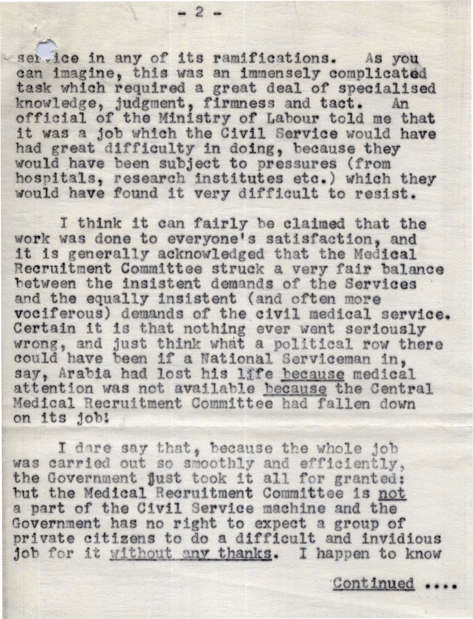 1961 Angry Medical Letter From WW2 Doctor To Edward Heath