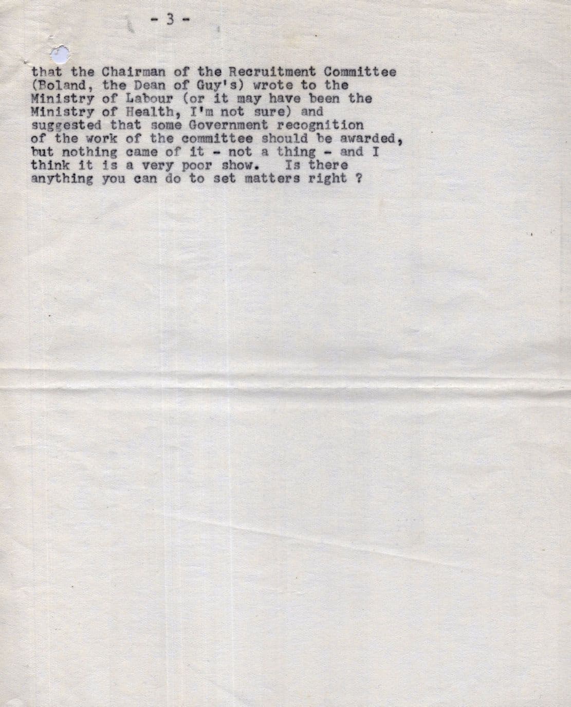 1961 Angry Medical Letter From WW2 Doctor To Edward Heath