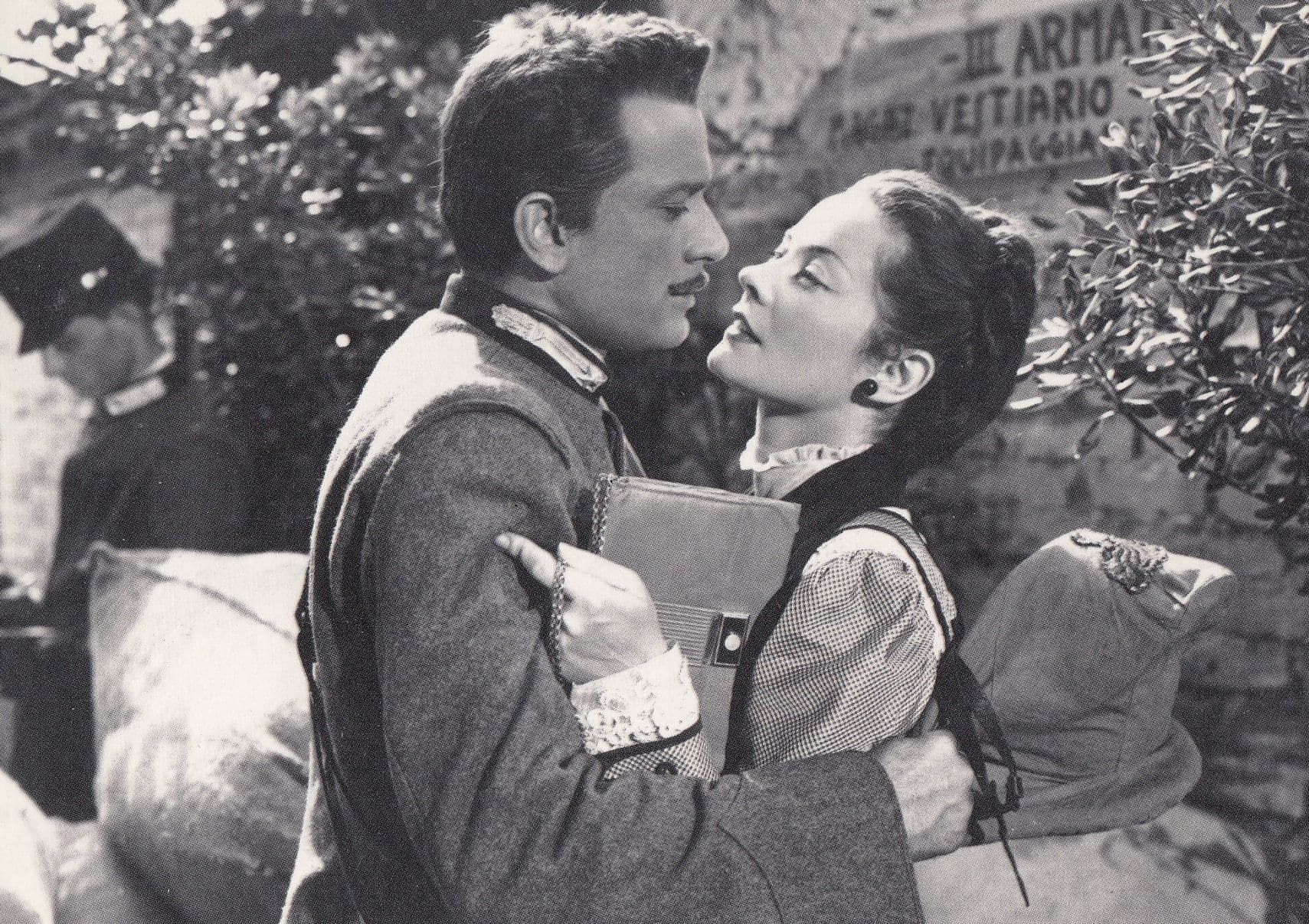 Gino Cervi Fiamma Che Non Si Spegne German WW2 POW Military Italy Film Postcard