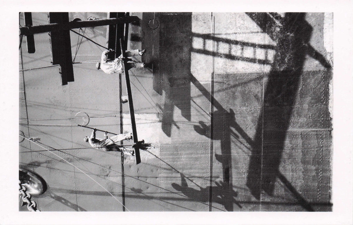 Daredevil London 1940s Old Workers at Royal Albert Docks Award Postcard