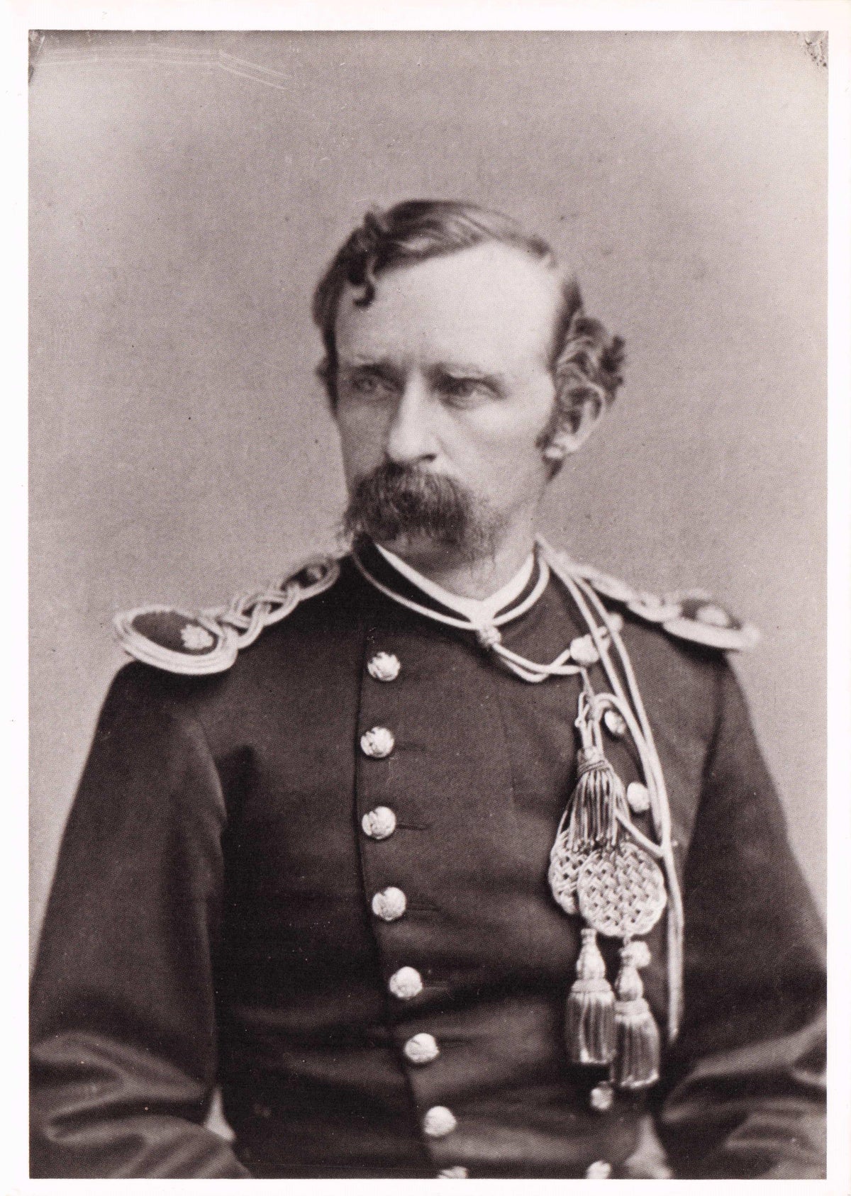George Armstrong Custer Indian Military Civil War Battle Bighorn Last Stand Postcard