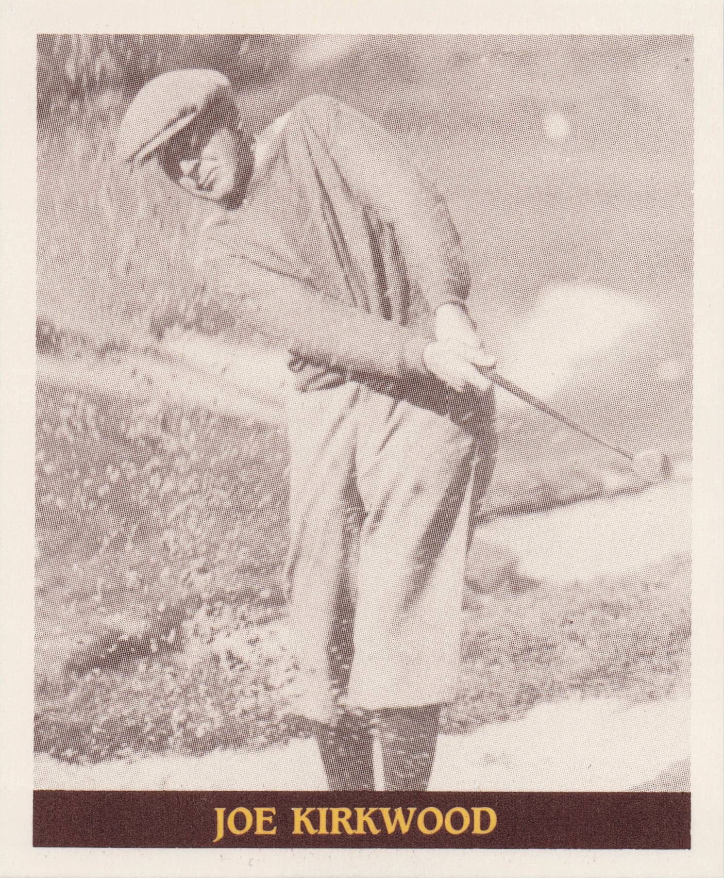 Joe Kirkwood Famous Golfers Of The 40s & 50s Rare Golf Photo Trade Card