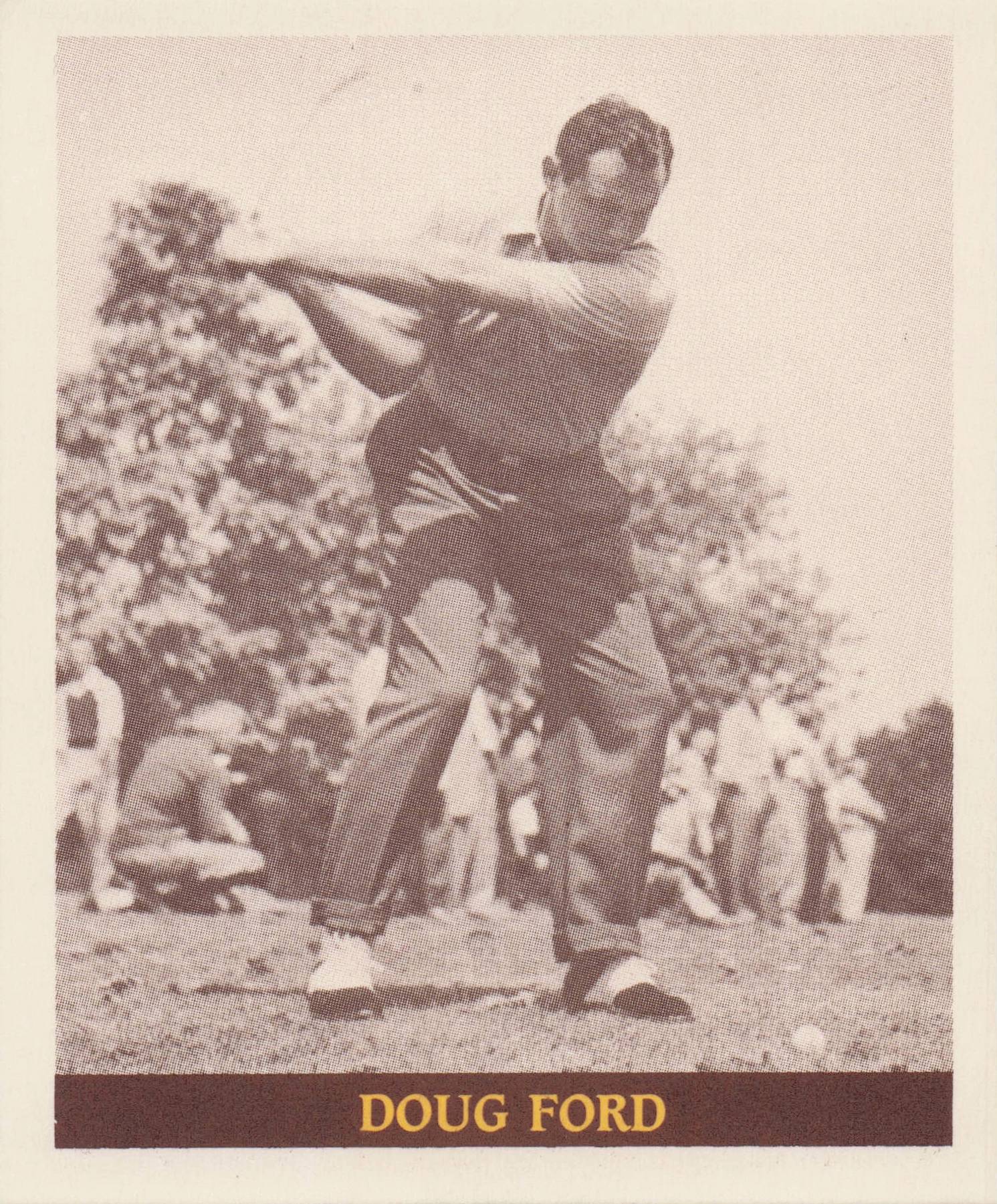 Doug Ford Famous Golfers Of The 40s & 50s Golf Photo Trade Card